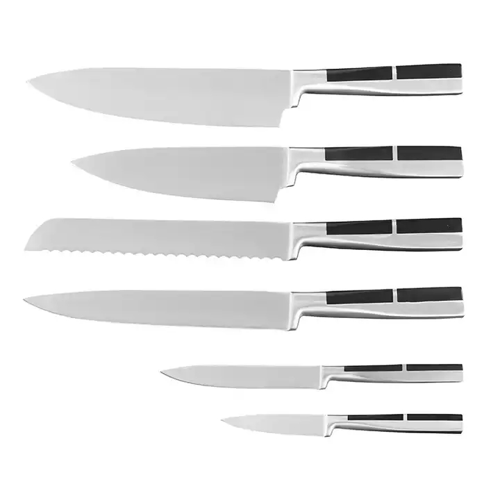 Amazon Hot Sell Thanksgiving Present Knife Set med smedet håndtag 